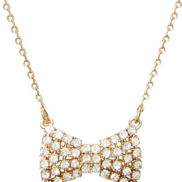 Kate Spade ♤ 'Bowtie' Glam Necklace & Earring Set - Picture 8 of 8